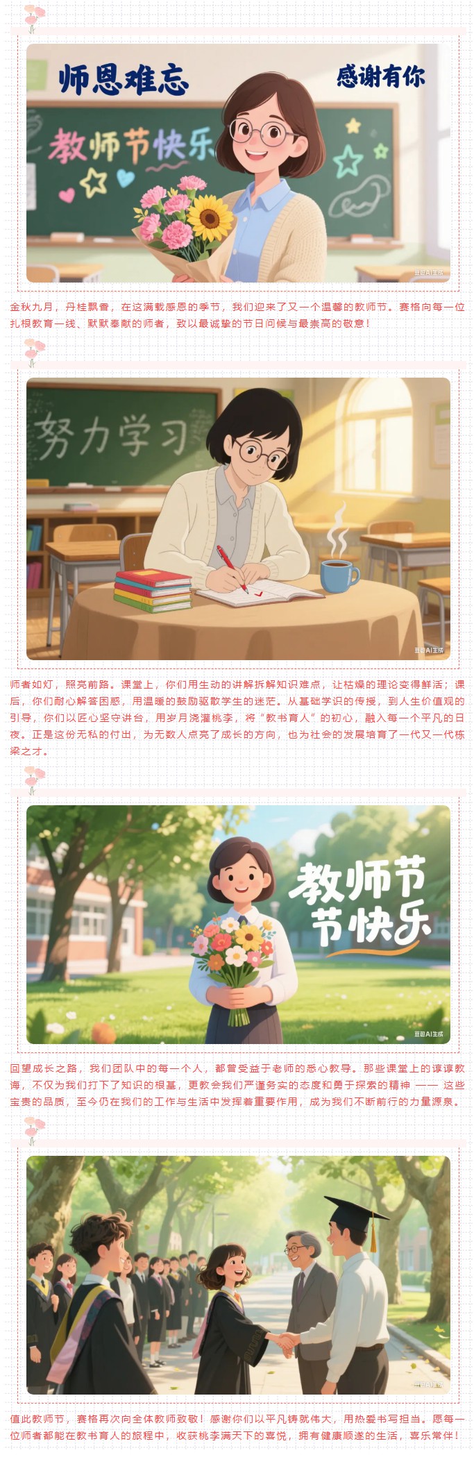 感恩有您 照亮前行 — 祝老師們節(jié)日快樂！_副本